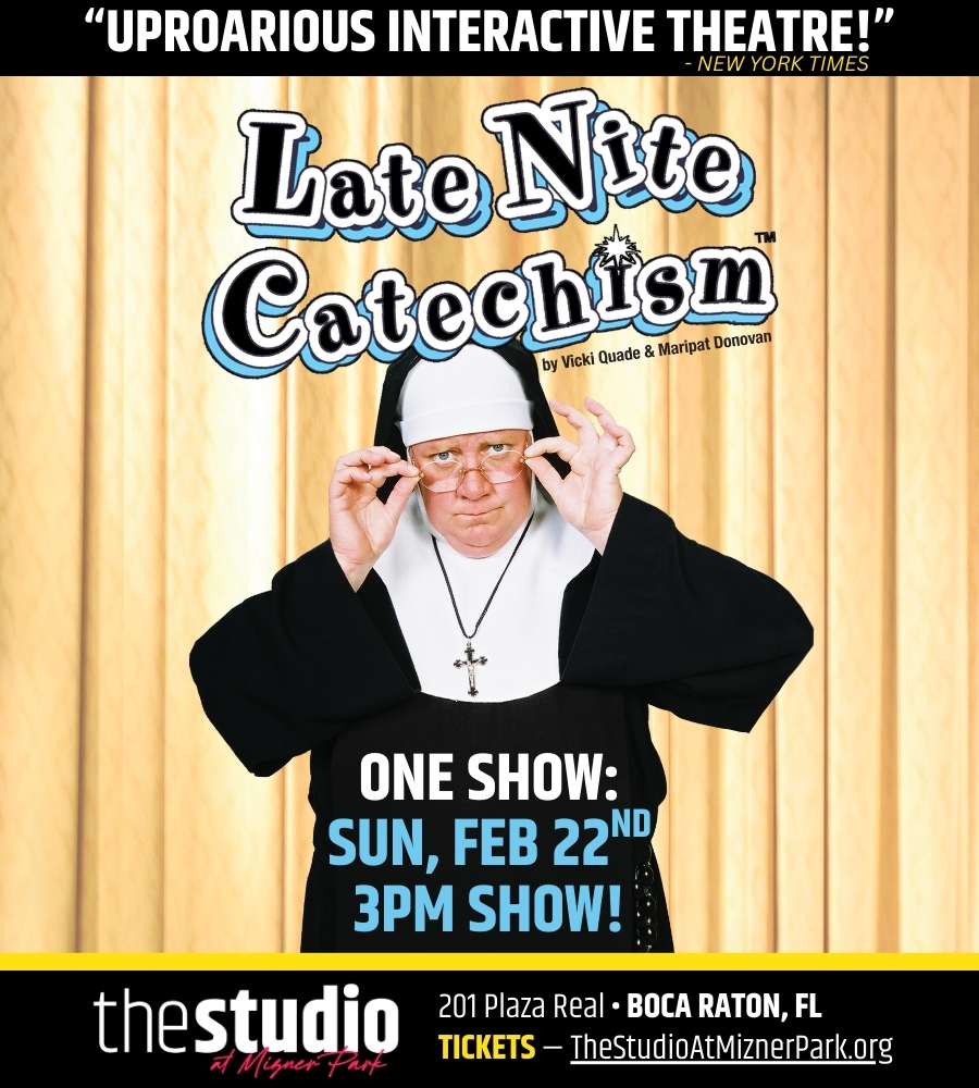 LATE NITE CATECHISM Boca Raton 2026 WEBSITE
